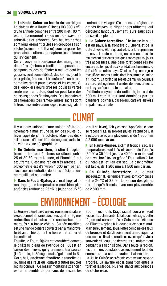 Guide de voyage - Guinée 2020 | Petit Futé guide de voyage Petit Futé 