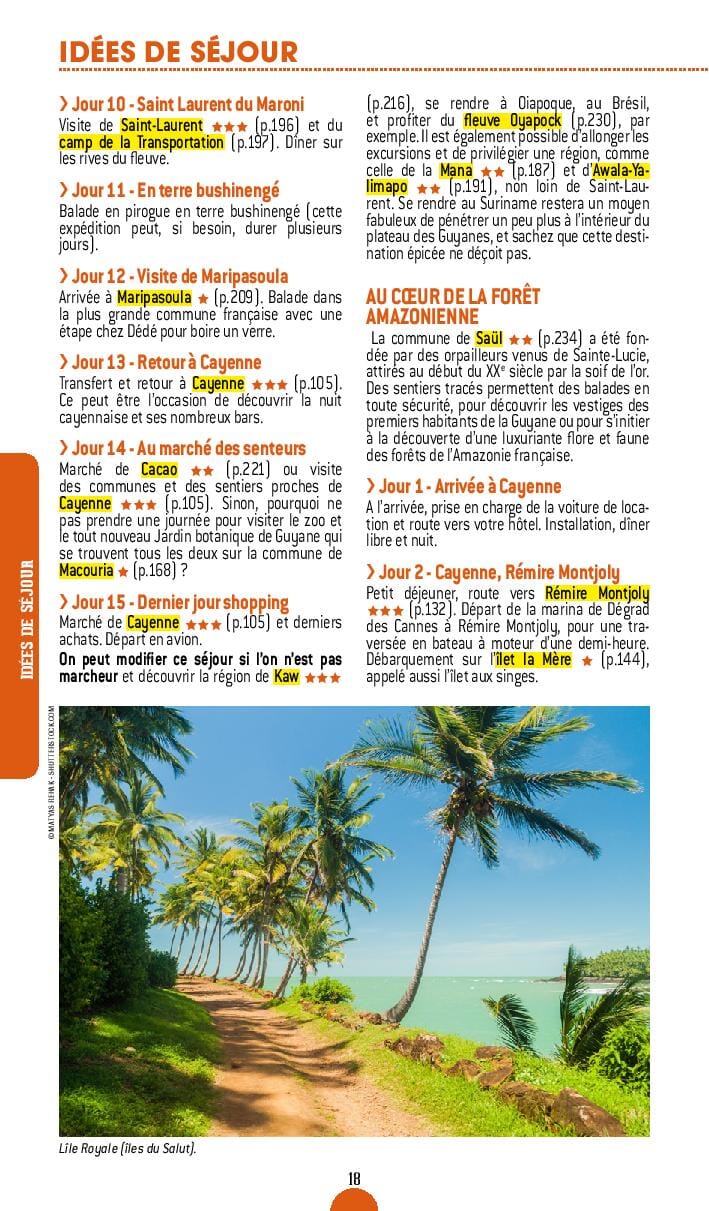 Guide de voyage - Guyane 2022/23 | Petit Futé guide petit format Petit Futé 