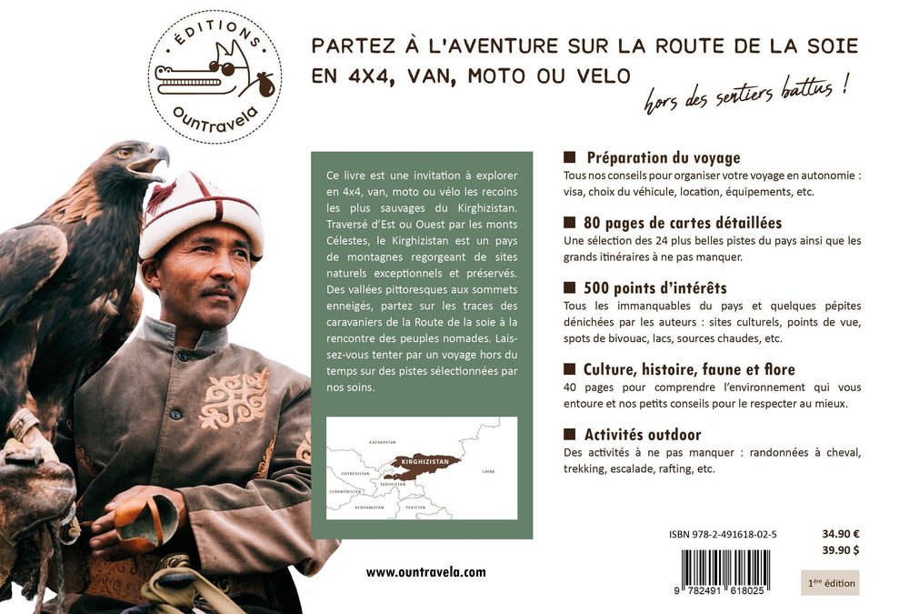 Guide de voyage - Kirghizistan, Les 24 plus belles pistes van, 4x4, moto & vélo | OunTravela guide de voyage OunTravela 