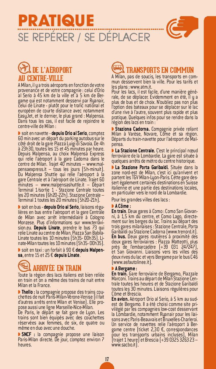 Guide de voyage - Lacs italiens 2022/23 | Petit Futé guide de voyage Petit Futé 