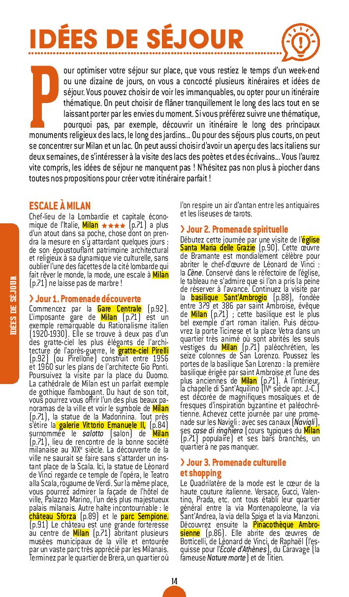 Guide de voyage - Lacs italiens 2022/23 | Petit Futé guide de voyage Petit Futé 