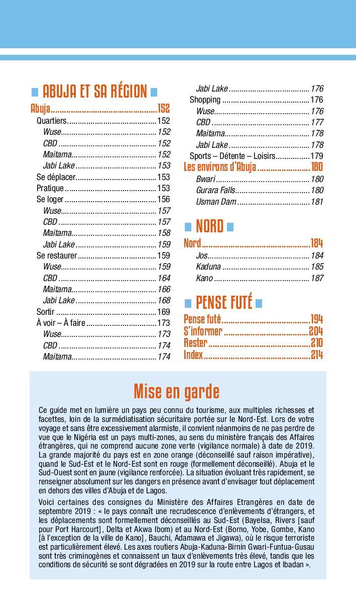 Guide de voyage - Nigéria 2020 | Petit Futé guide de voyage Petit Futé 