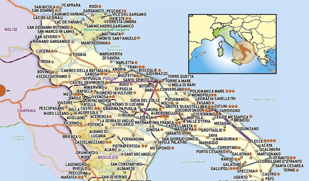 Guide de voyage - Pouilles, Basilicate, Calabre 2022/23 | Petit Futé guide de voyage Petit Futé 