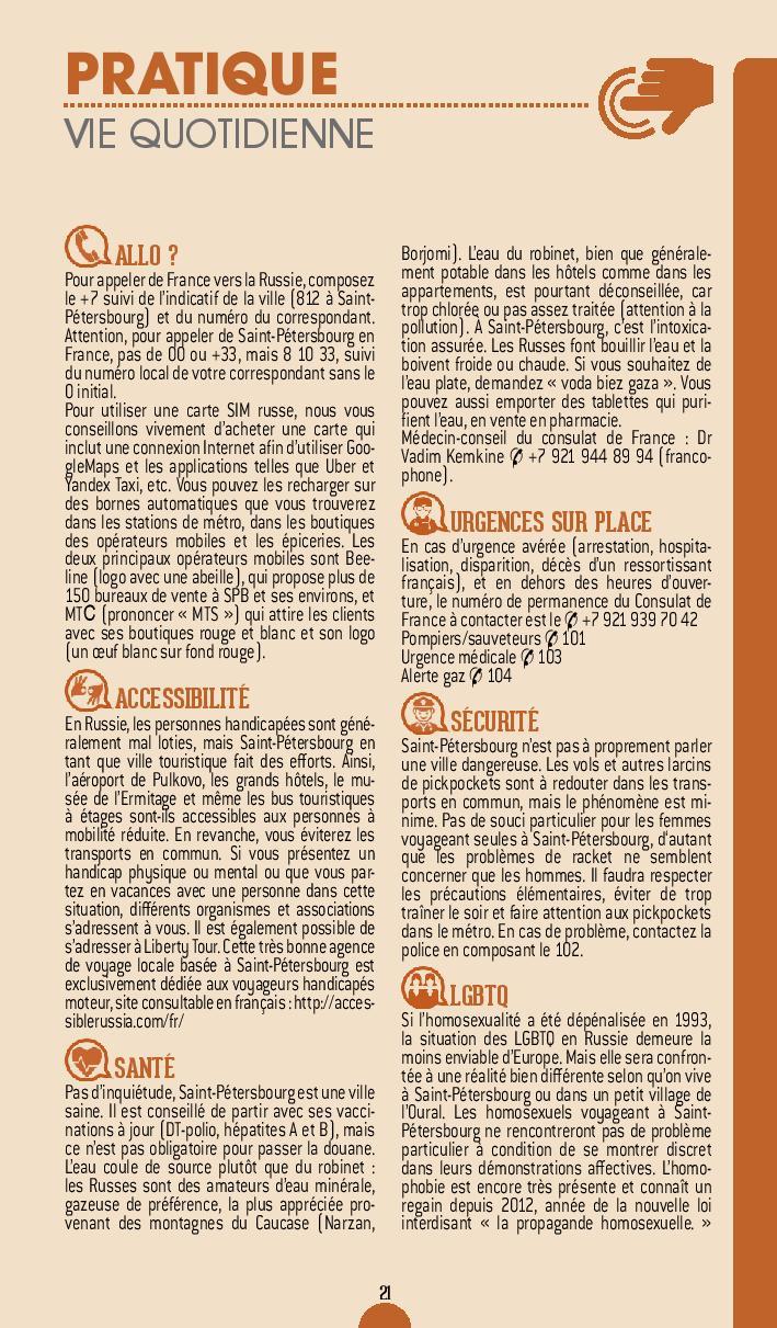 Guide de voyage - Saint-Pétersbourg, croisière sur la Volga 2021/22 | Petit Futé guide de voyage Petit Futé 