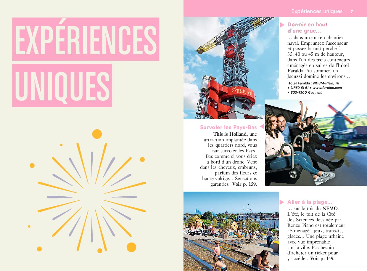 Guide de voyage de poche - Un Grand Week-end à Amsterdam 2024 | Hachette guide de voyage Hachette