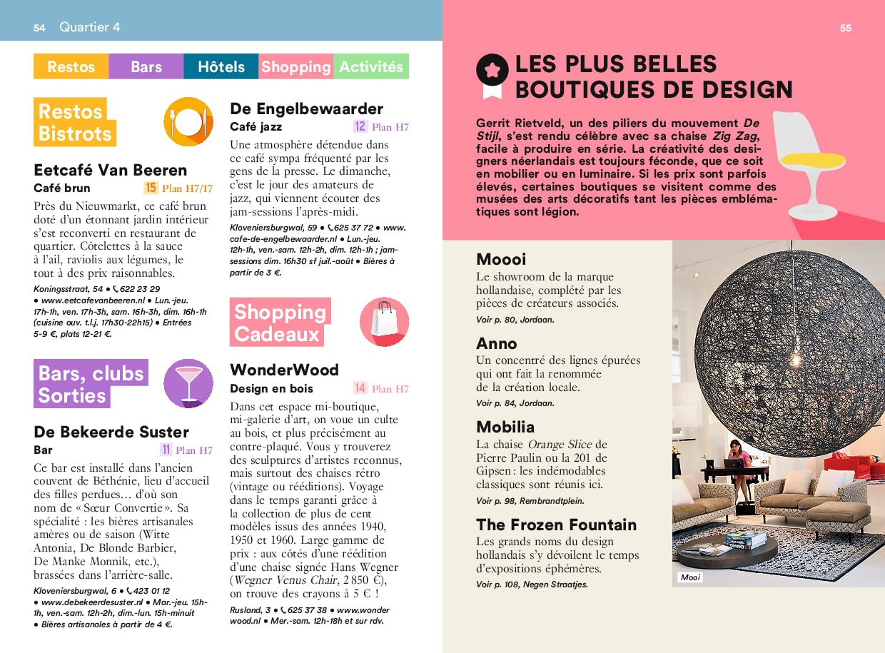 Guide de voyage de poche - Un Grand Week-end à Amsterdam 2024 | Hachette guide de voyage Hachette