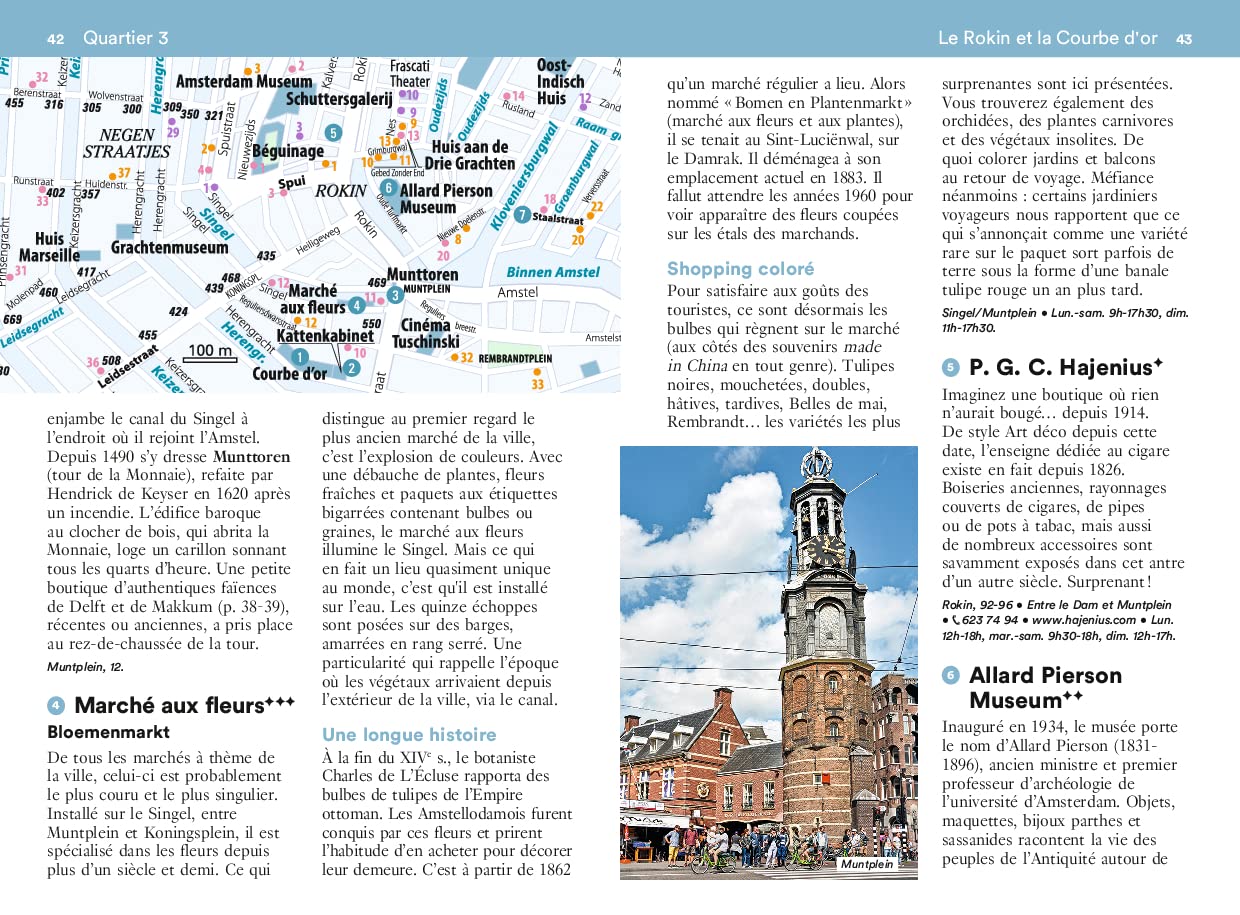 Guide de voyage de poche - Un Grand Week-end à Amsterdam 2024 | Hachette guide de voyage Hachette