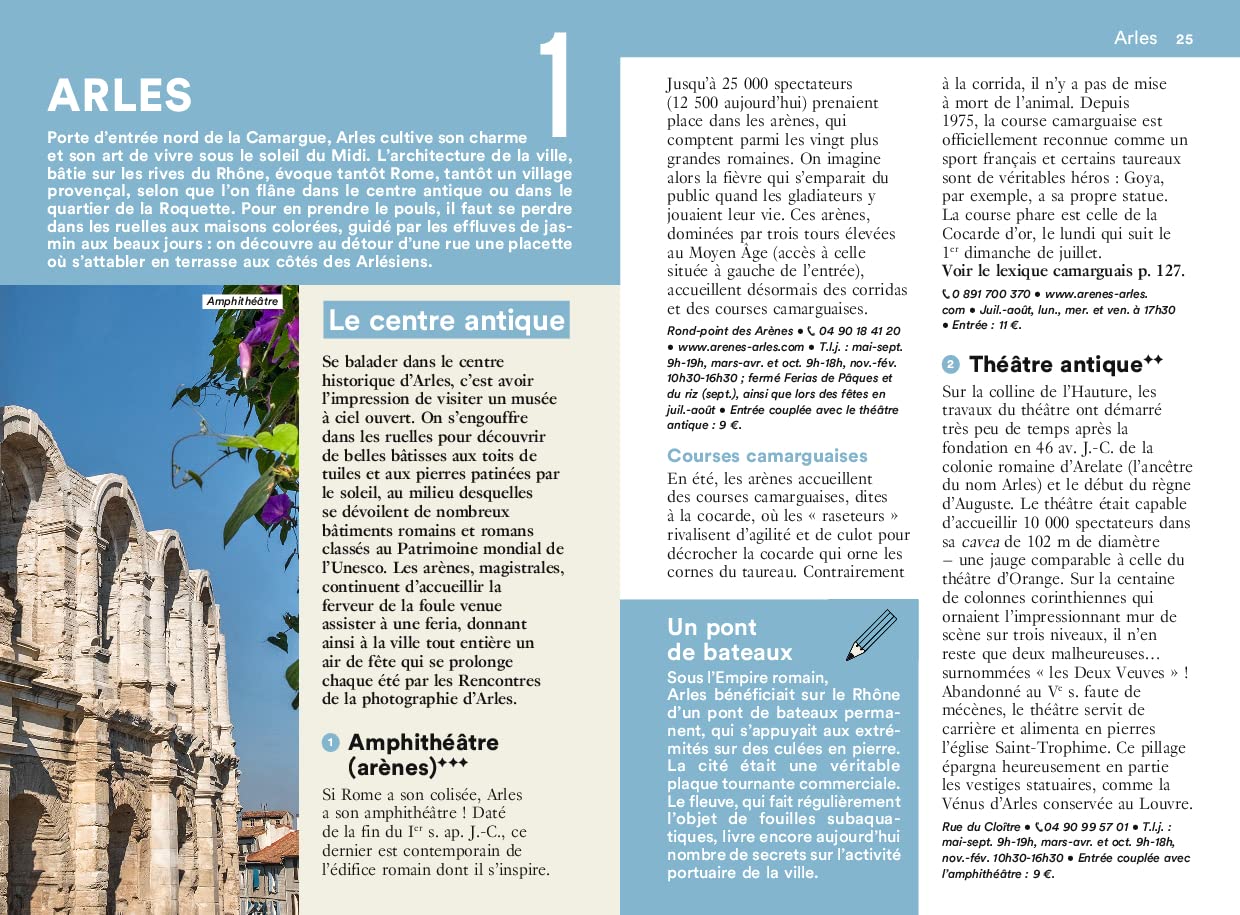 Guide de voyage de poche - Un Grand Week-end : Arles & la Camargue - Édition 2022 | Hachette guide de voyage Hachette