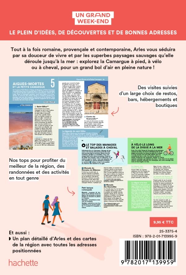 Guide de voyage de poche - Un Grand Week-end : Arles & la Camargue - Édition 2022 | Hachette guide de voyage Hachette