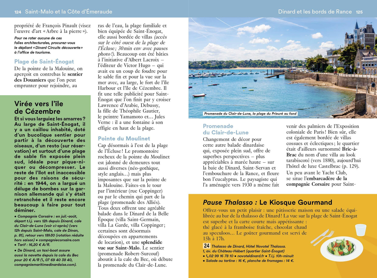 Guide de voyage de poche - Un Grand Week-end au Mont Saint-Michel & Saint Malo - Édition 2023 | Hachette guide de voyage Hachette