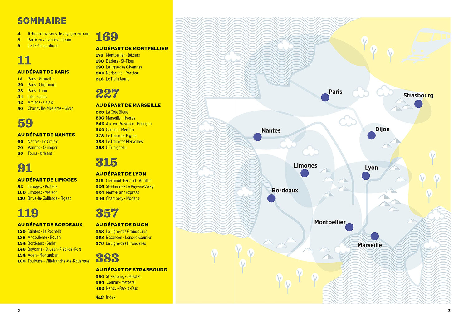 Guide de voyage - Vacances en train : 40 voyages pour parcourir la France - Édition 2021 | Michelin guide de voyage Michelin 