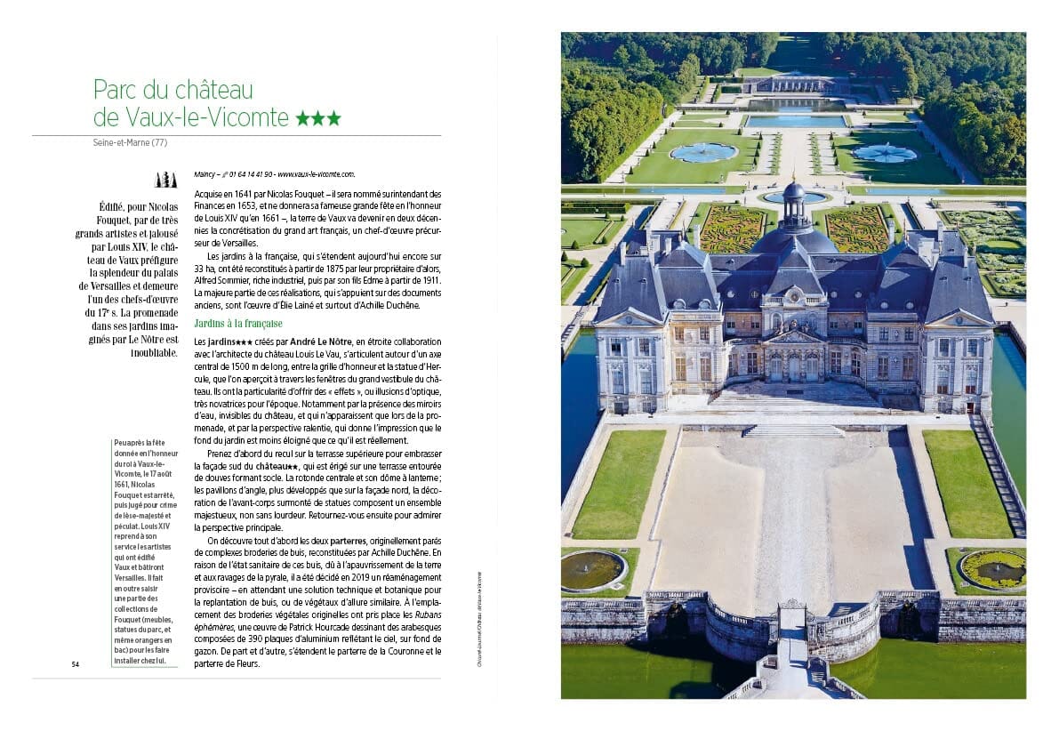 Guide de voyage - Visiter les parcs & jardins de France | Michelin guide de voyage Michelin 