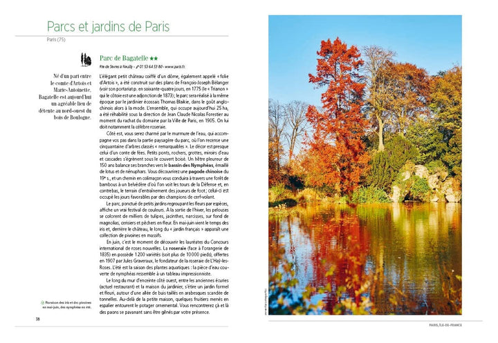 Guide de voyage - Visiter les parcs & jardins de France | Michelin guide de voyage Michelin 