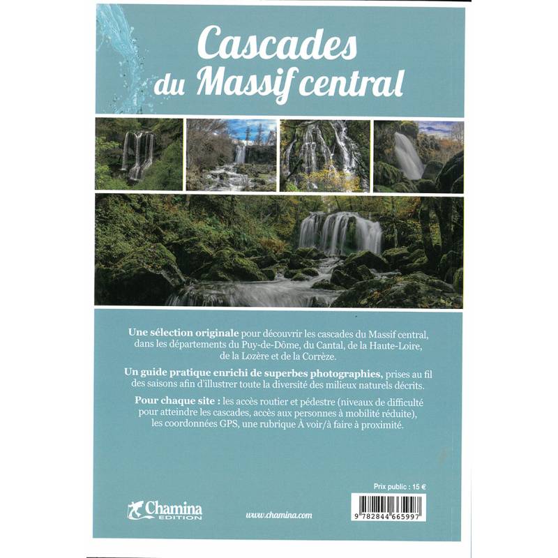 Guide des cascades - Massif Central | Chamina guide de voyage Chamina