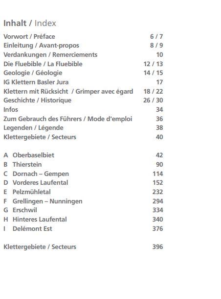 Guide d'escalade - Jura Bâlois | SAC - Club Alpin Suisse guide de randonnée SAC - Club Alpin Suisse 