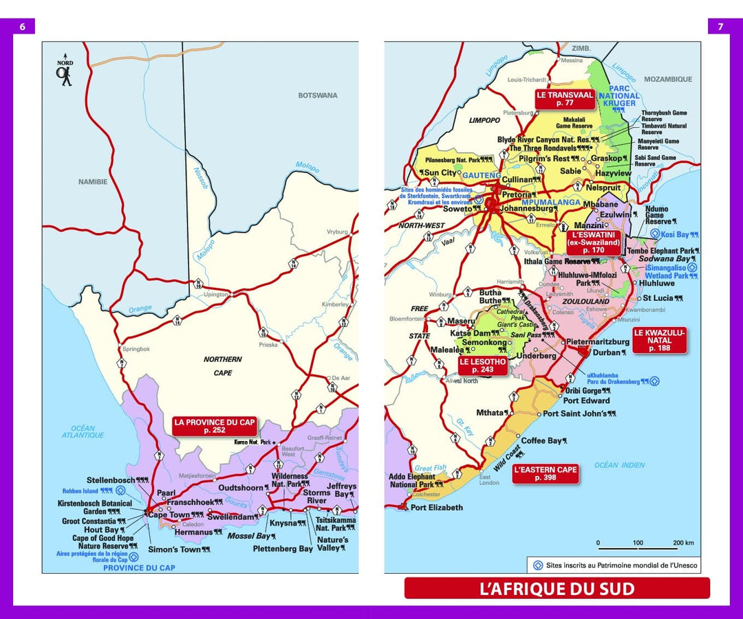 Guide du Routard - Afrique du Sud, Lesotho, Swaziland 2023/24 | Hachette guide de voyage Hachette 