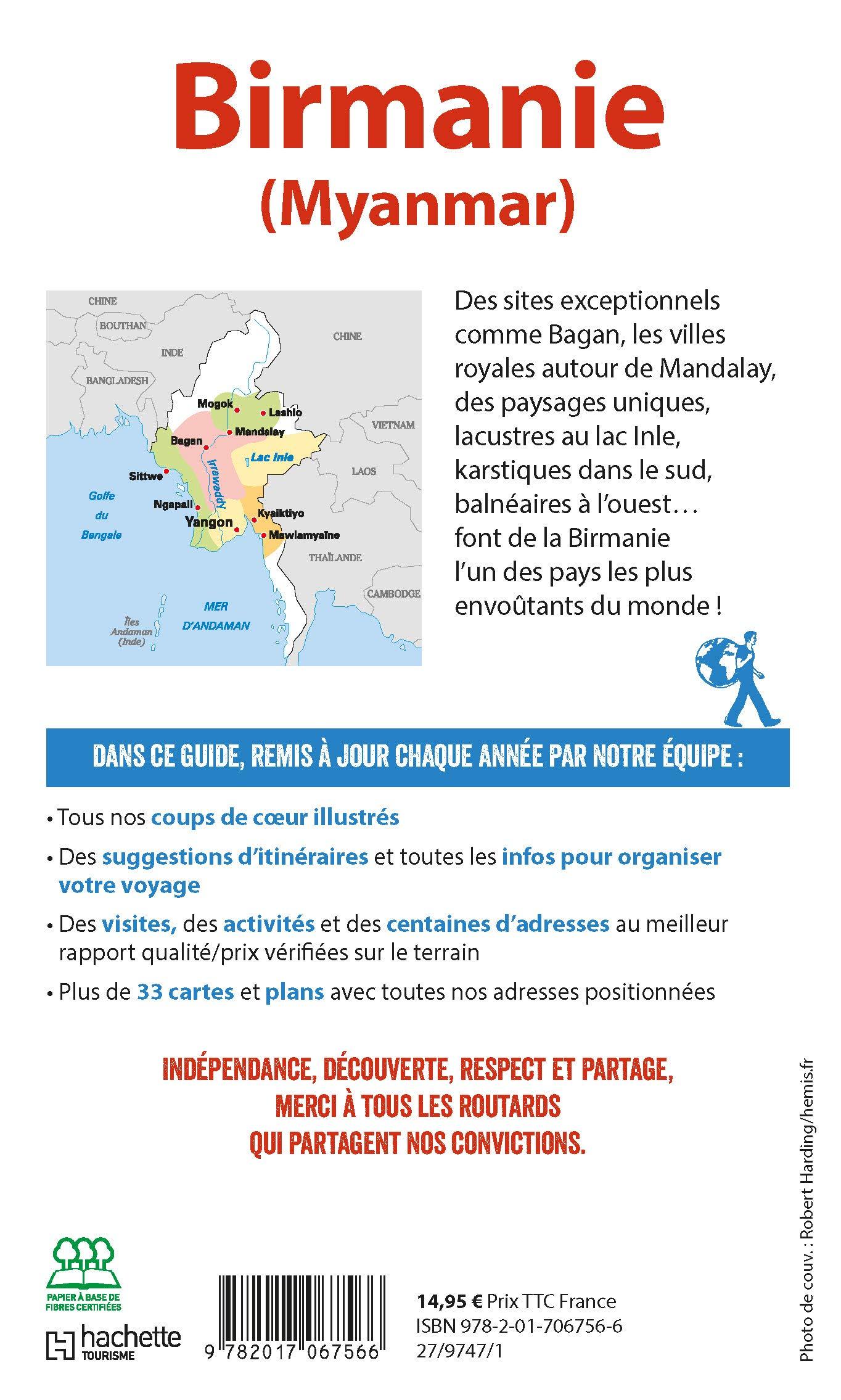 Guide du Routard - Birmanie (Myanmar) 2021/22 | Hachette guide de voyage Hachette 