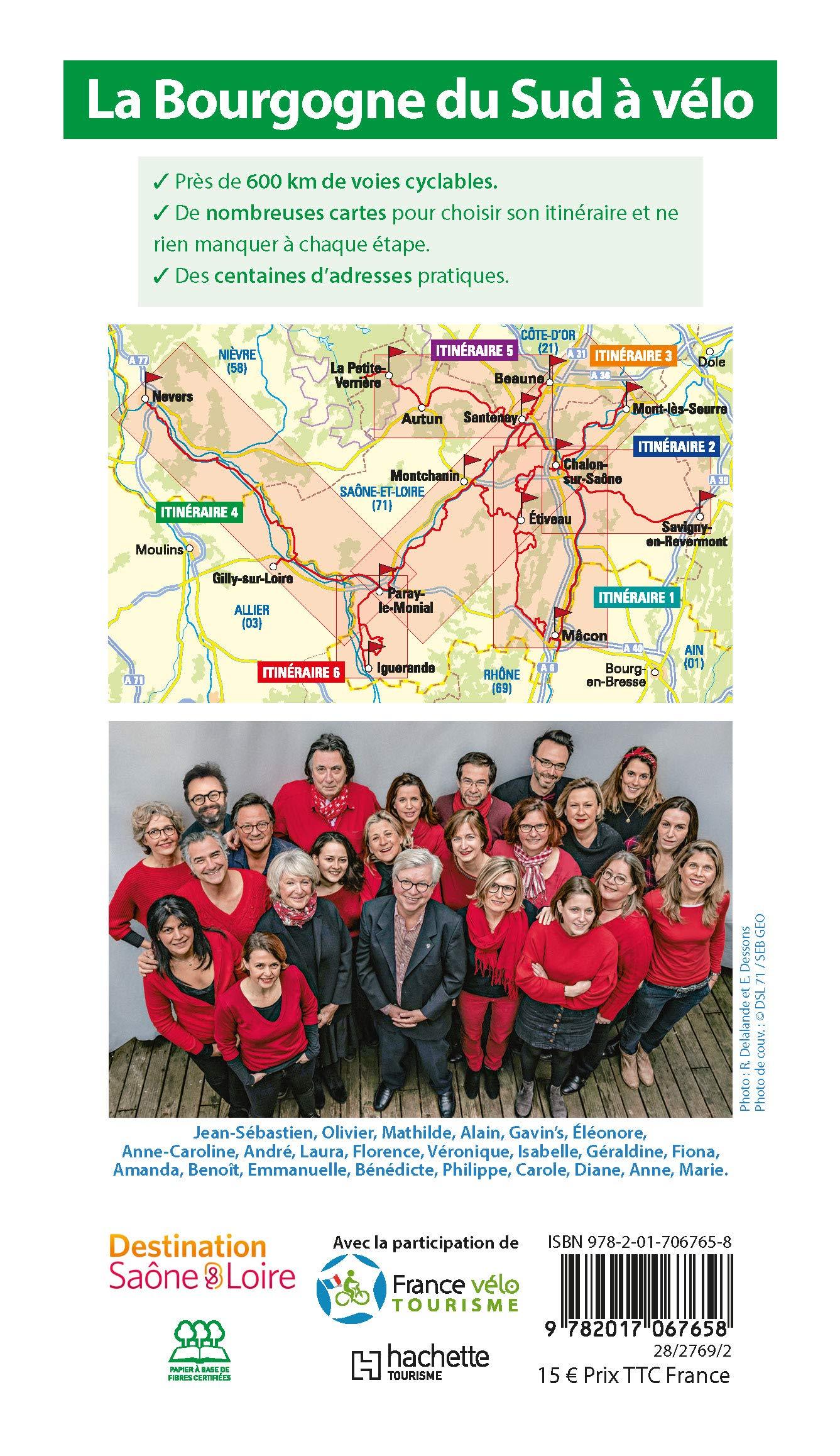 Guide du Routard - Bourgogne du Sud à vélo | Hachette guide de voyage Hachette 