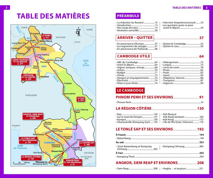 Guide du routard - Cambodge & Laos 2023/24 | Hachette guide de voyage Hachette 