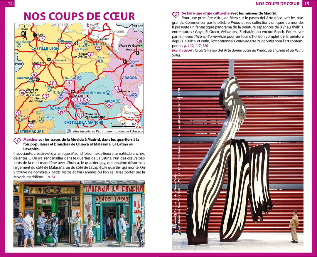 Guide du Routard - Castille & Madrid (+Aragon, Estrémadure) 2020/21 | Hachette guide de voyage Hachette 