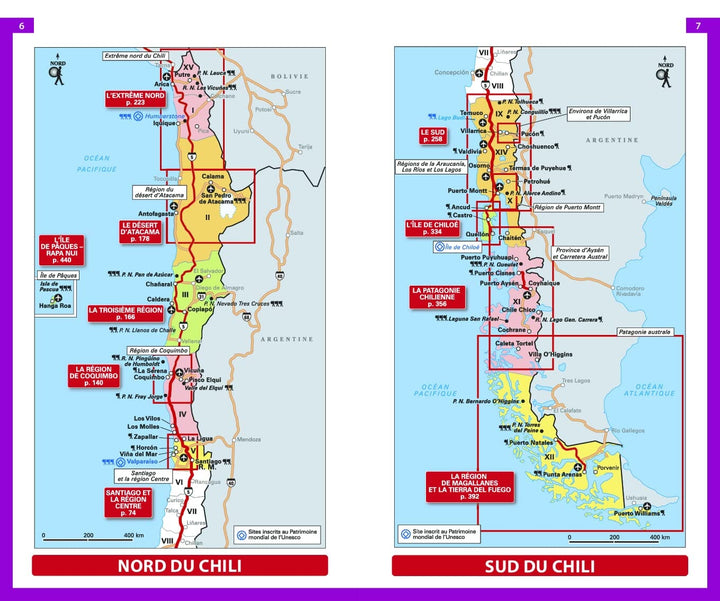 Guide du Routard - Chili & Ile de Pâques 2023/24 | Hachette guide de voyage Hachette 