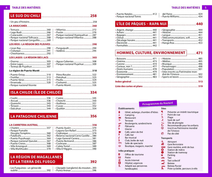 Guide du Routard - Chili & Ile de Pâques 2023/24 | Hachette guide de voyage Hachette 