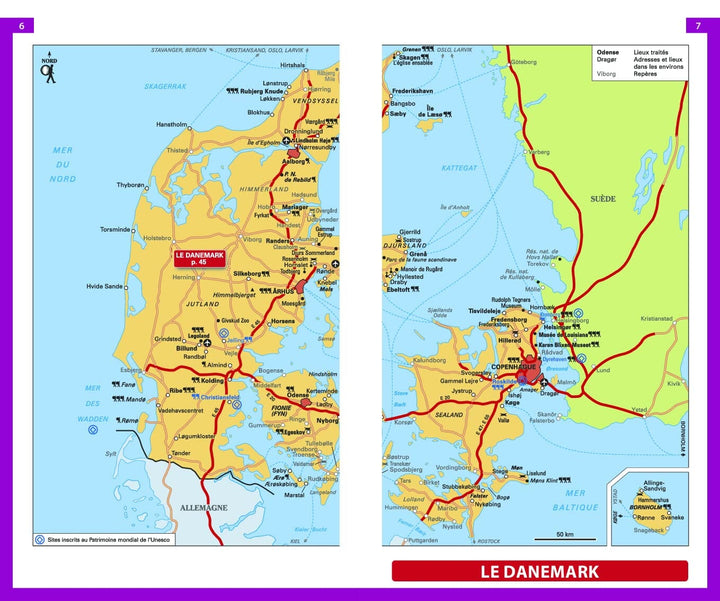 Guide du Routard - Danemark & Suède 2023/24 | Hachette guide de voyage Hachette 