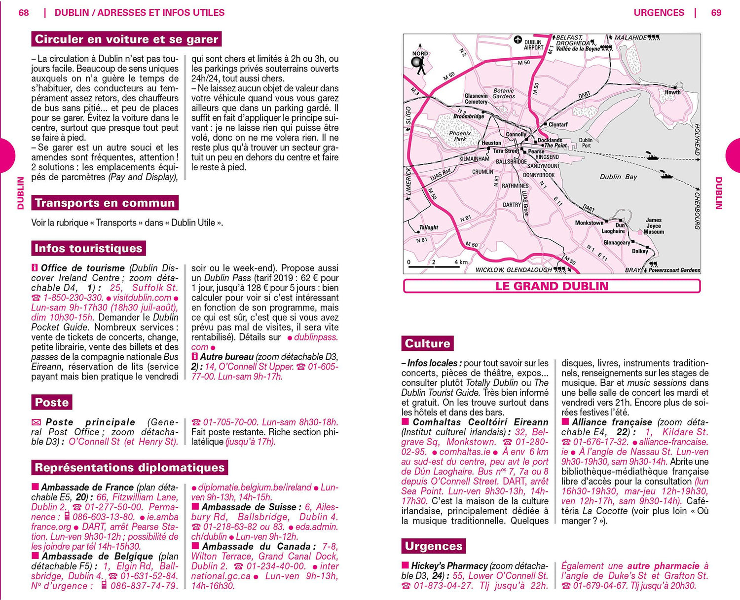 Guide du Routard - Dublin et ses environs 2025/26 | Hachette guide de voyage Hachette