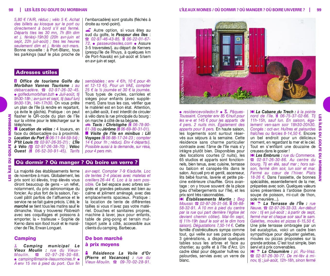 Guide du Routard - Golfe du Morbihan | Hachette guide de voyage Hachette 