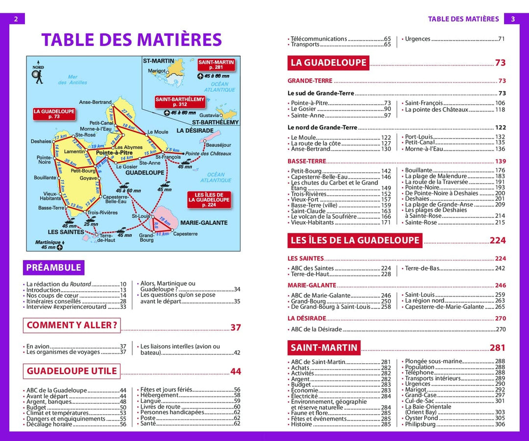 Guide du Routard - Guadeloupe, Saint-Martin, Saint-Barthélemy 2023/24 | Hachette guide de voyage Hachette 