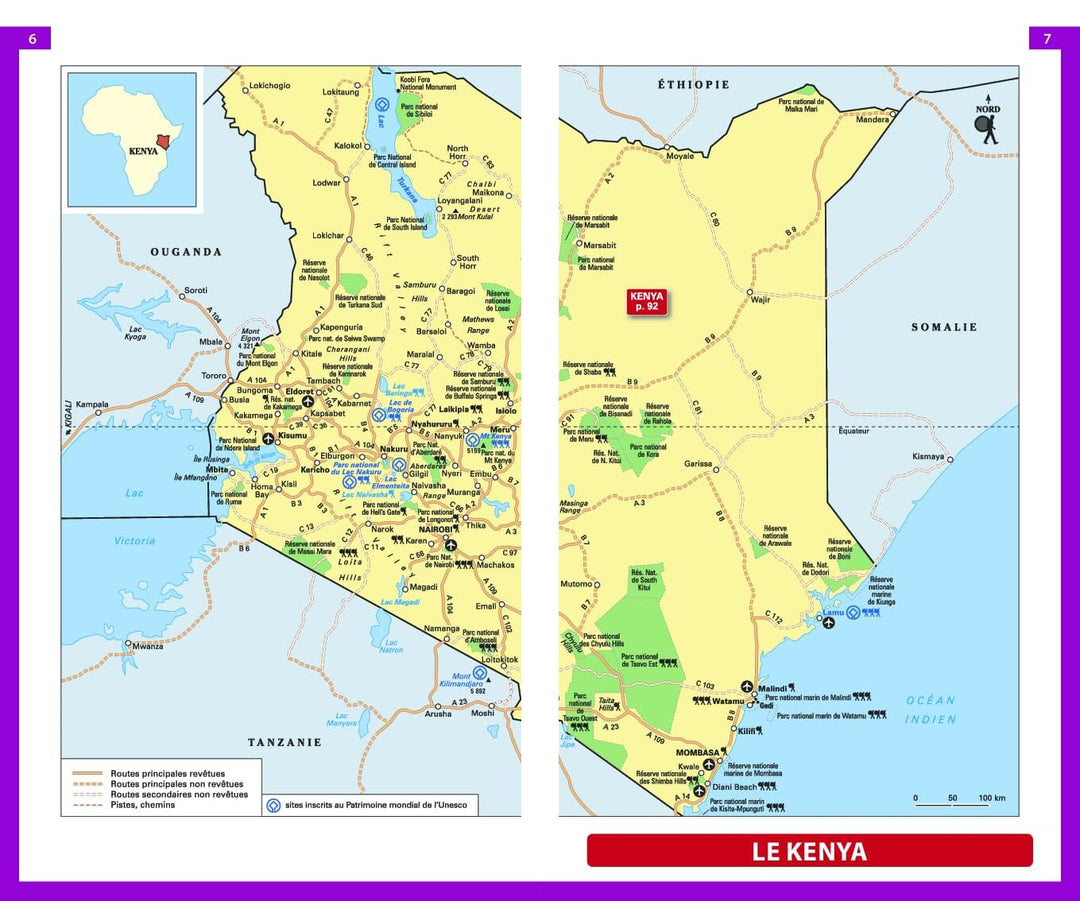 Guide du Routard - Kenya, Tanzanie + Zanzibar 2024/25 | Hachette guide de voyage Hachette 