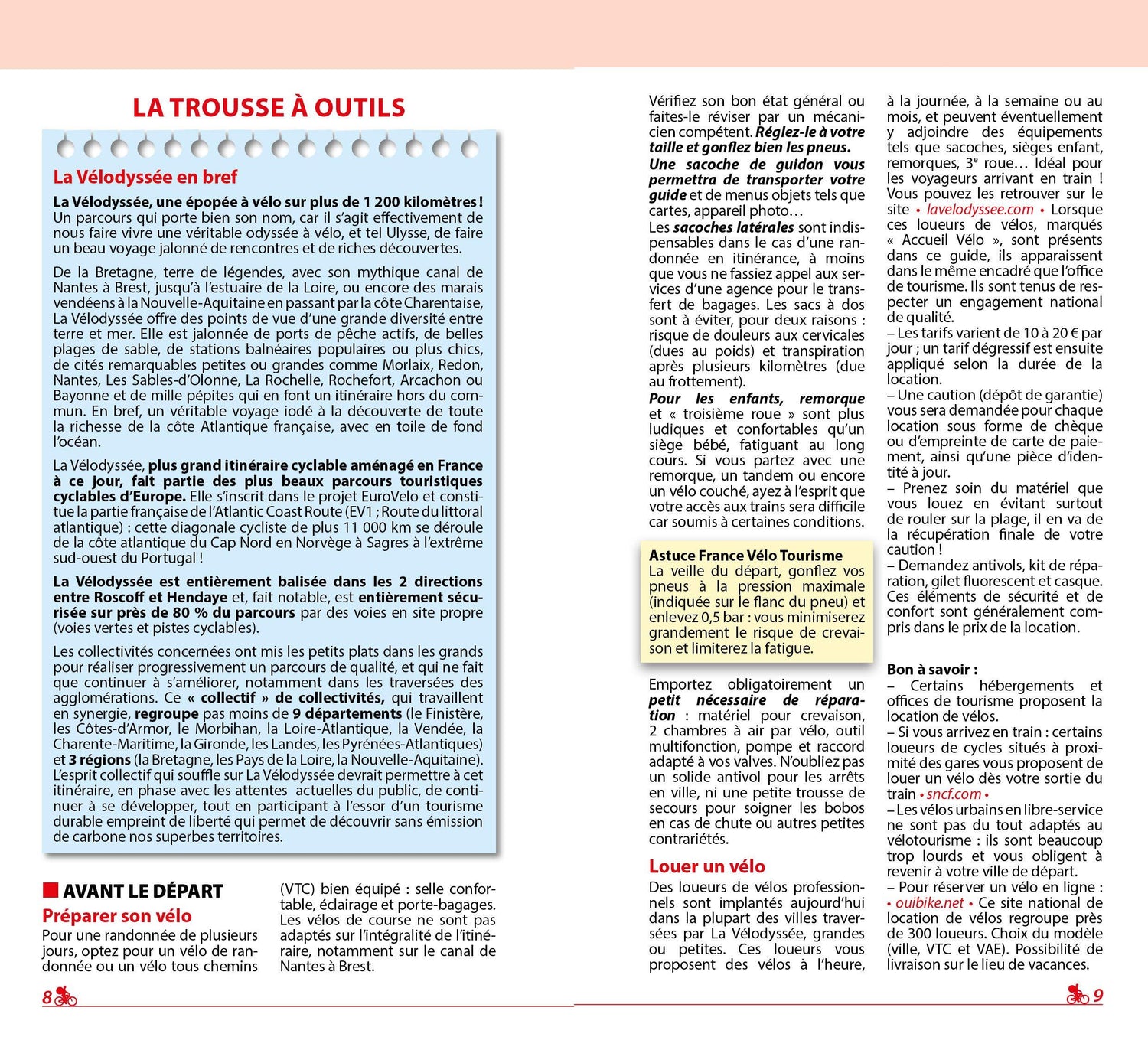 Guide du Routard - La Vélodyssée : L'Atlantique à vélo, de Roscoff à Hendaye | Hachette guide de voyage Hachette 