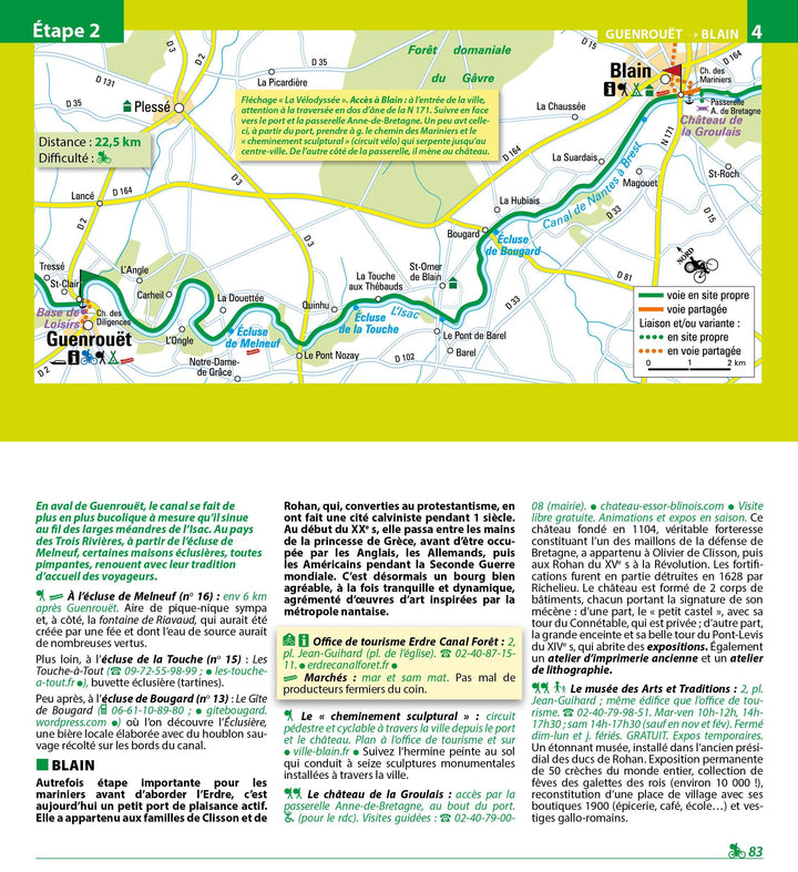 Guide du Routard - La Vélodyssée : L'Atlantique à vélo, de Roscoff à Hendaye | Hachette guide de voyage Hachette 