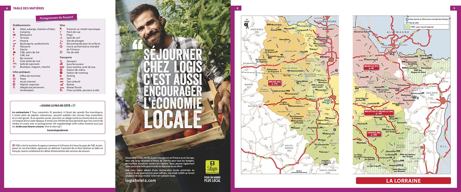 Guide du Routard - Lorraine 2022/23 | Hachette guide de voyage Hachette 