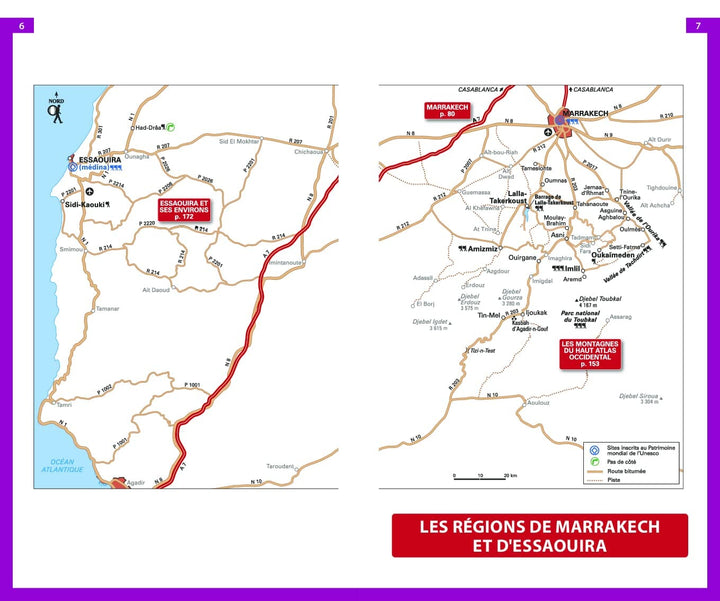 Guide du Routard - Marrakech, Haut Atlas & Essaouira + plan de ville 2023/24 | Hachette guide petit format Hachette 
