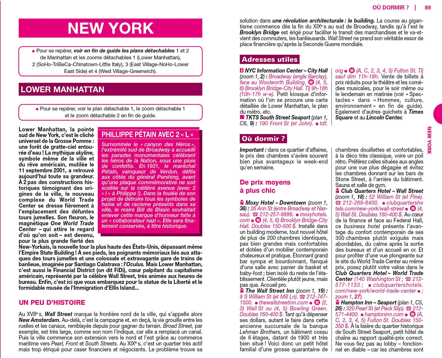 Guide du Routard - New York 2026/27 : Manhattan, Brooklyn, Queens, Bronx + carte | Hachette guide de voyage Hachette