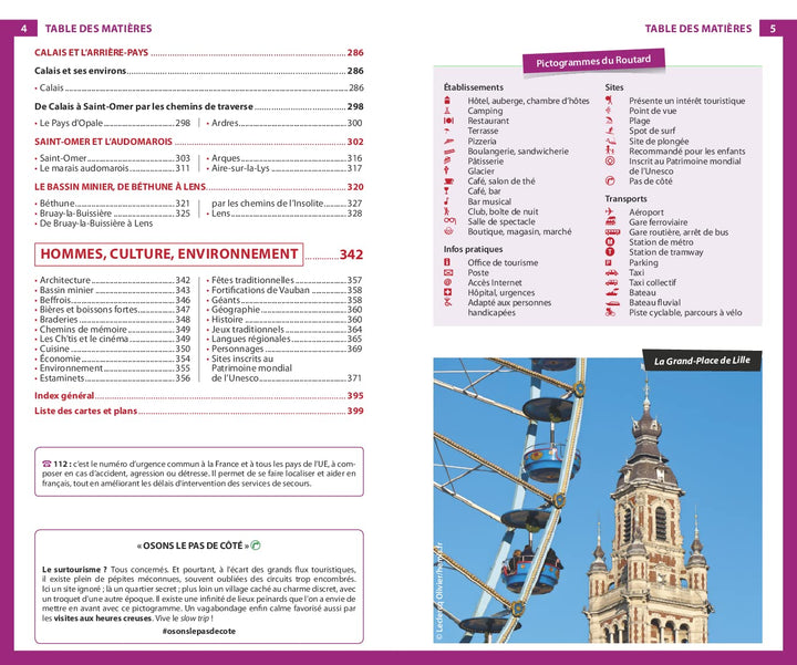 Guide du Routard - Nord, Pas-de-Calais 2022/23 | Hachette guide de voyage Hachette 