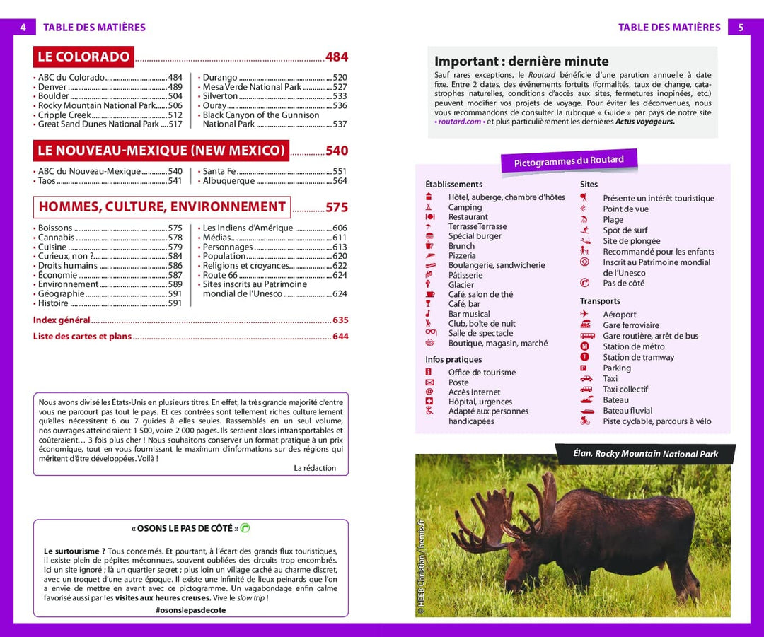 Guide du Routard - Parcs nationaux de l'ouest américain 2023/24 | Hachette guide de voyage Hachette 