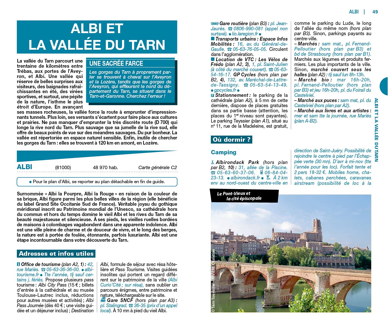 Guide du Routard - Tarn : nature et patrimoine - Édition 2021 | Hachette guide de voyage Hachette 