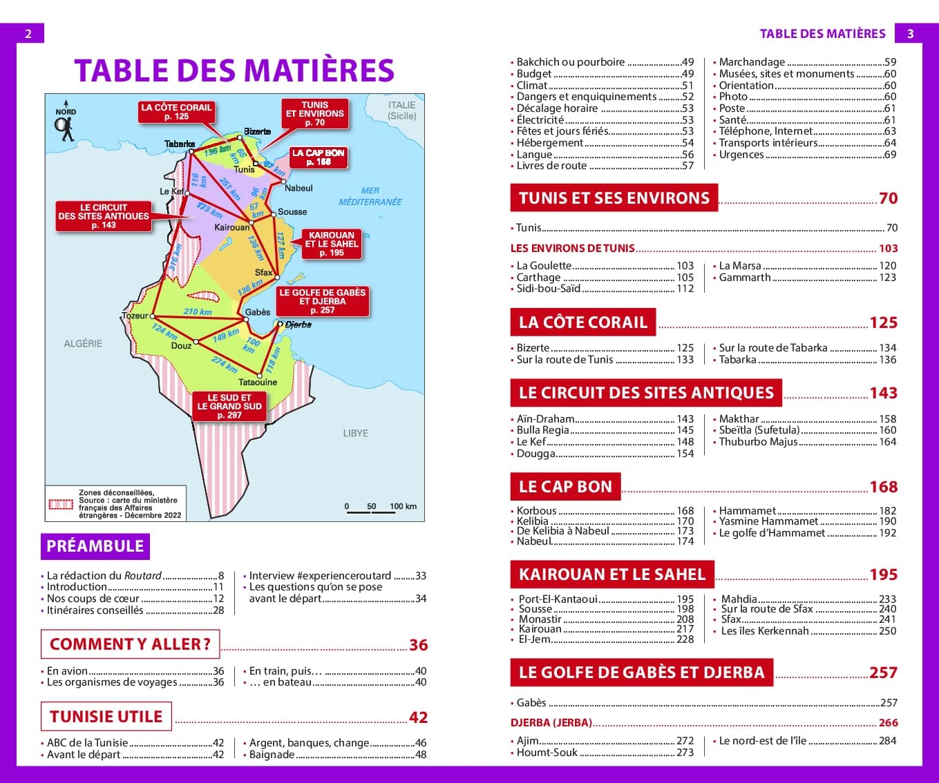 Guide du Routard - Tunisie 2025/26 | Hachette guide de voyage Hachette