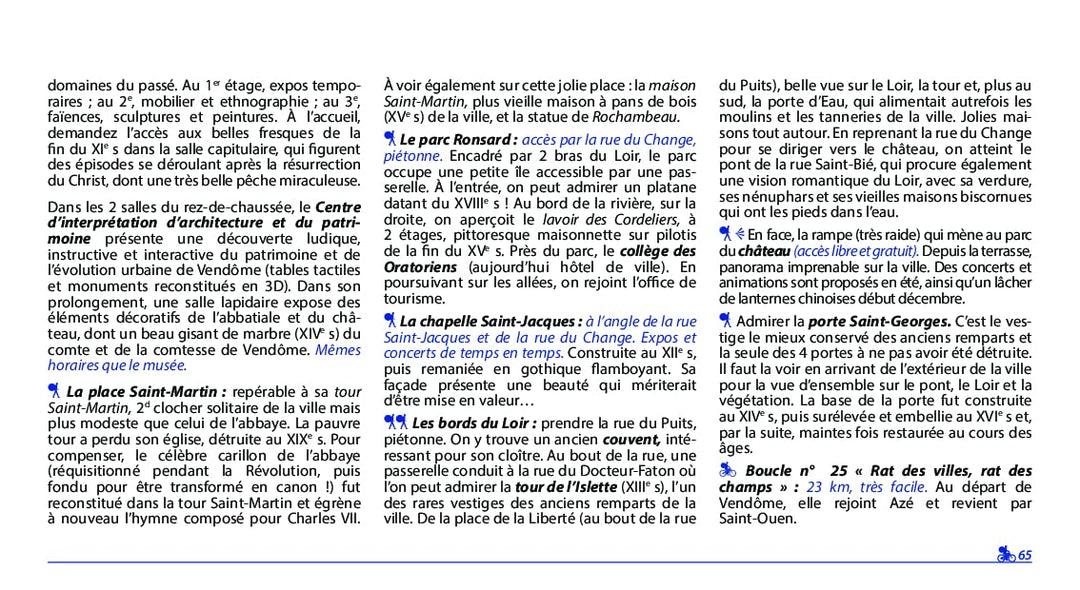 Guide du Routard - Vallée du Loir à vélo | Hachette guide de voyage Hachette 