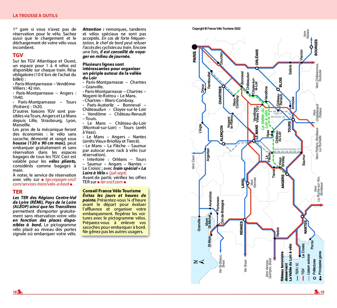 Guide du Routard - Vallée du Loir à vélo | Hachette guide de voyage Hachette 
