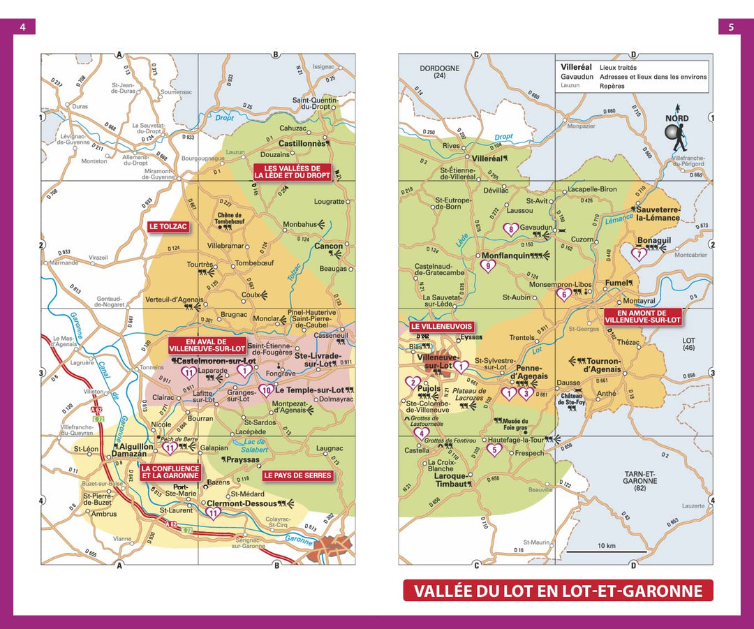 Guide du Routard - Vallée du Lot et Bastides | Hachette guide de conversation Hachette 