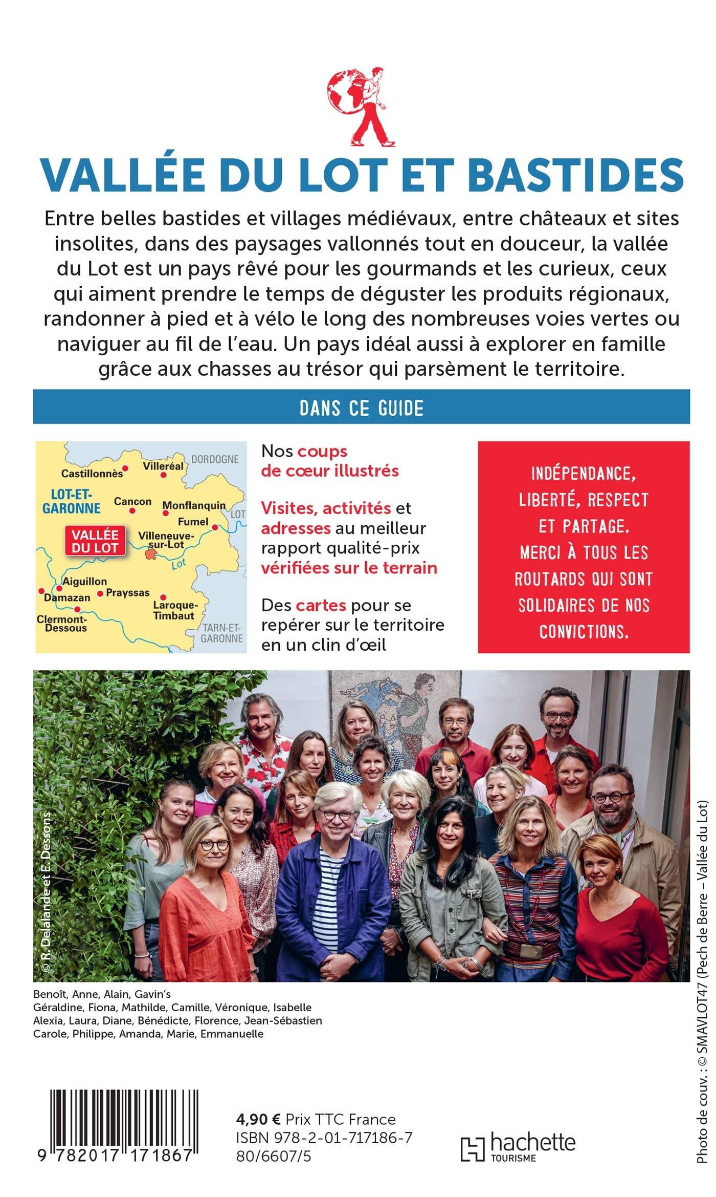 Guide du Routard - Vallée du Lot et Bastides | Hachette guide de voyage Hachette