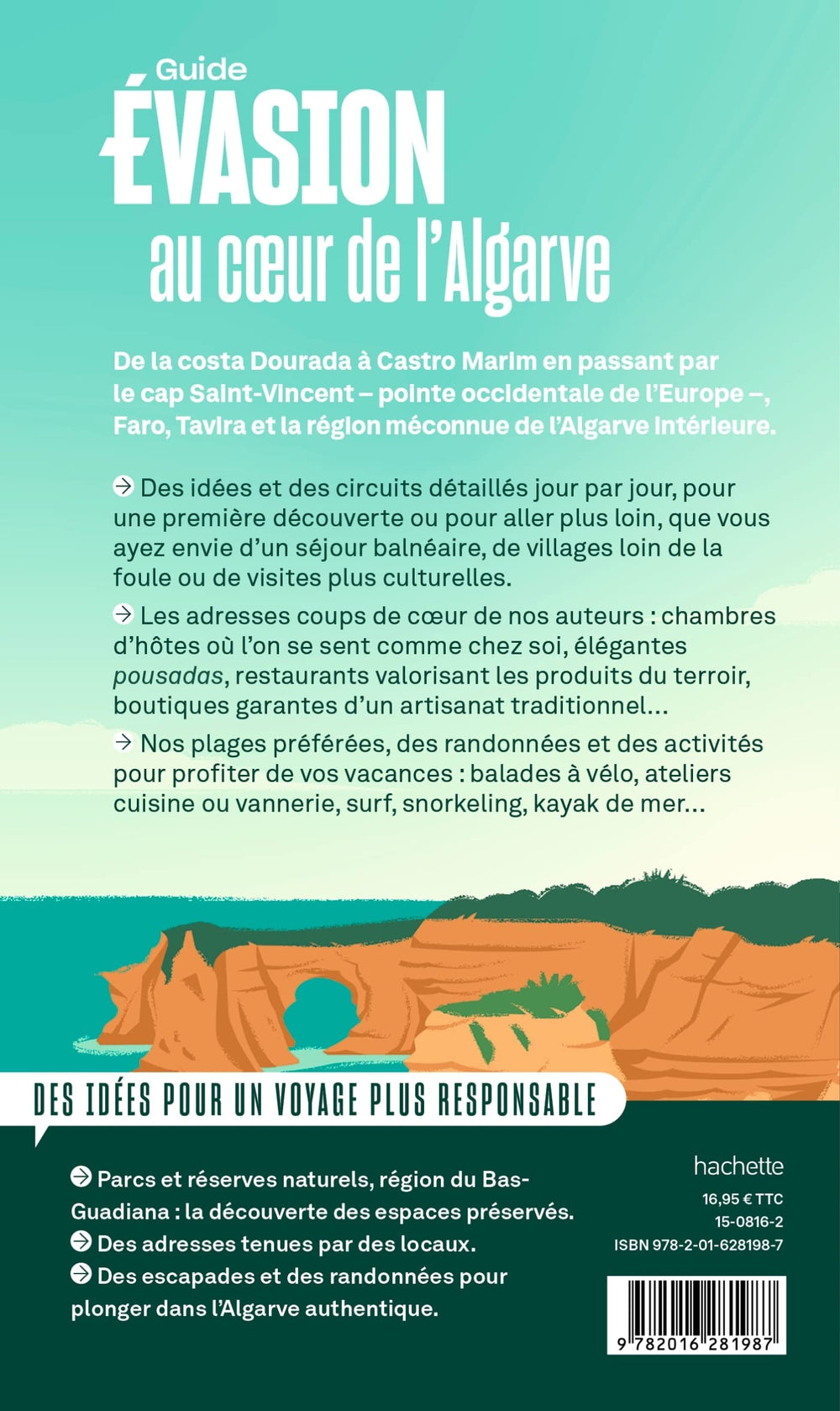 Guide Evasion - Algarve - Edition 2022 | Hachette guide de voyage Hachette 