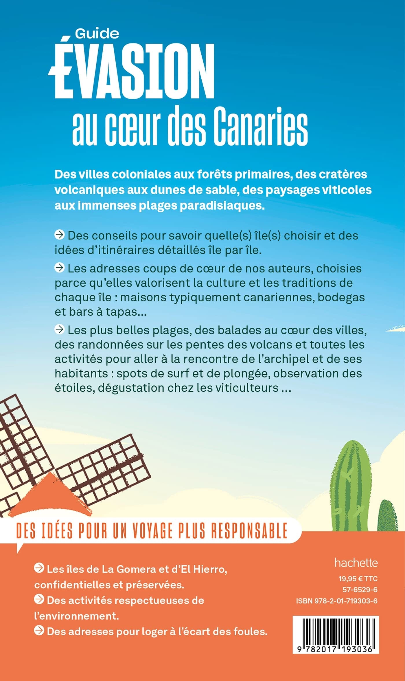 Guide Evasion - Canaries - Édition 2023 | Hachette guide de voyage Hachette 