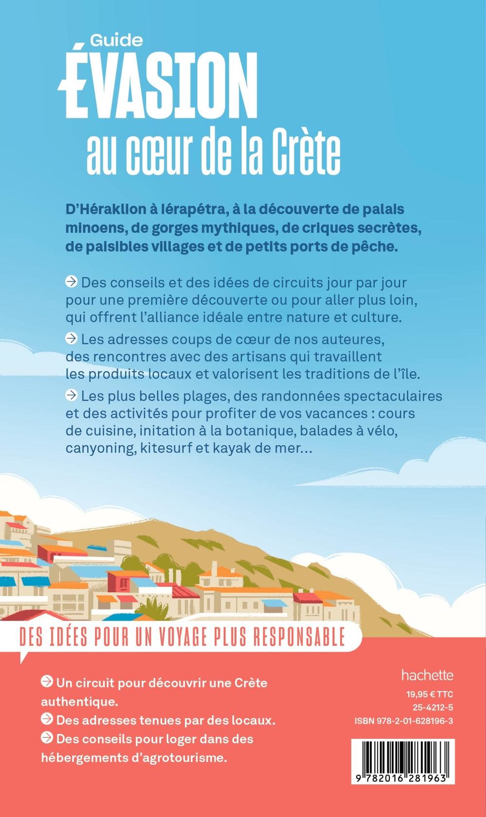 Guide Evasion - Crète - Édition 2022 | Hachette guide de voyage Hachette 