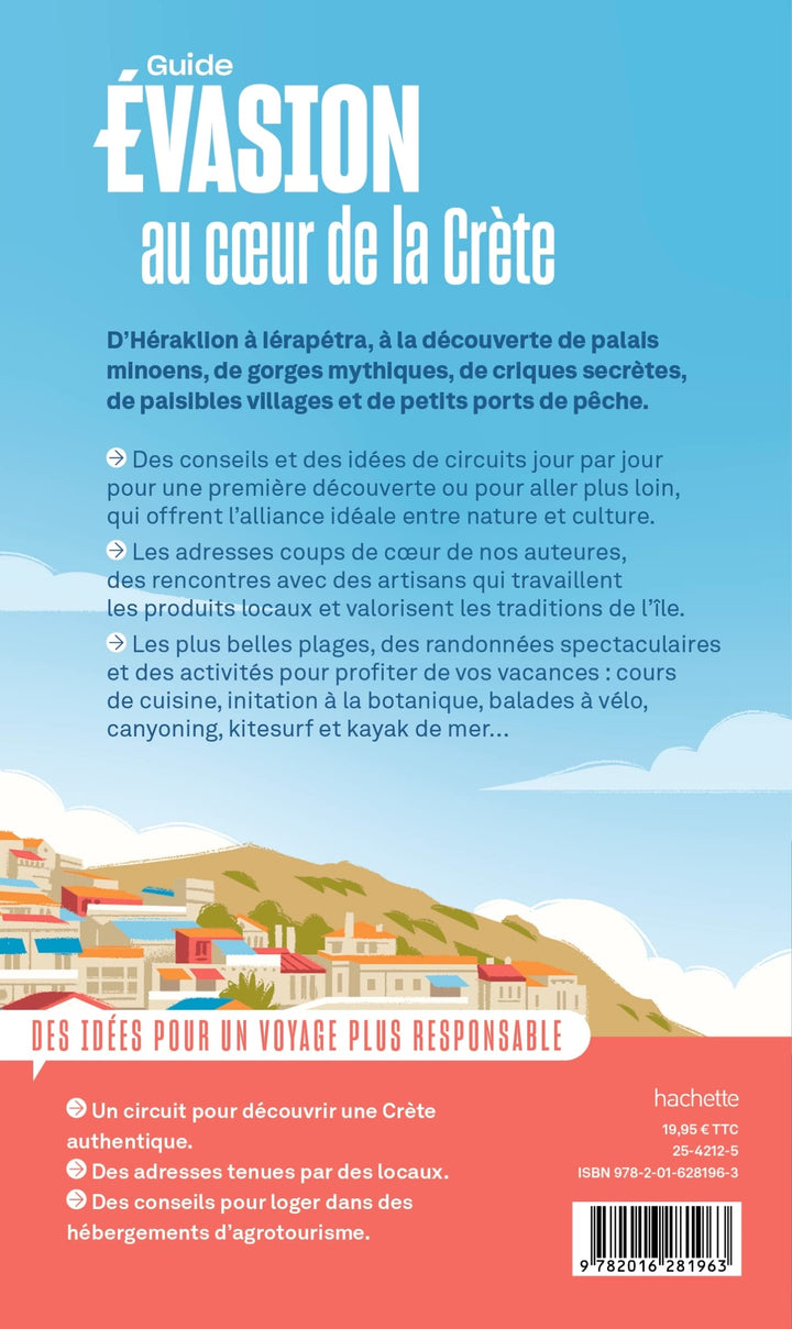 Guide Evasion - Crète - Édition 2022 | Hachette guide de voyage Hachette 