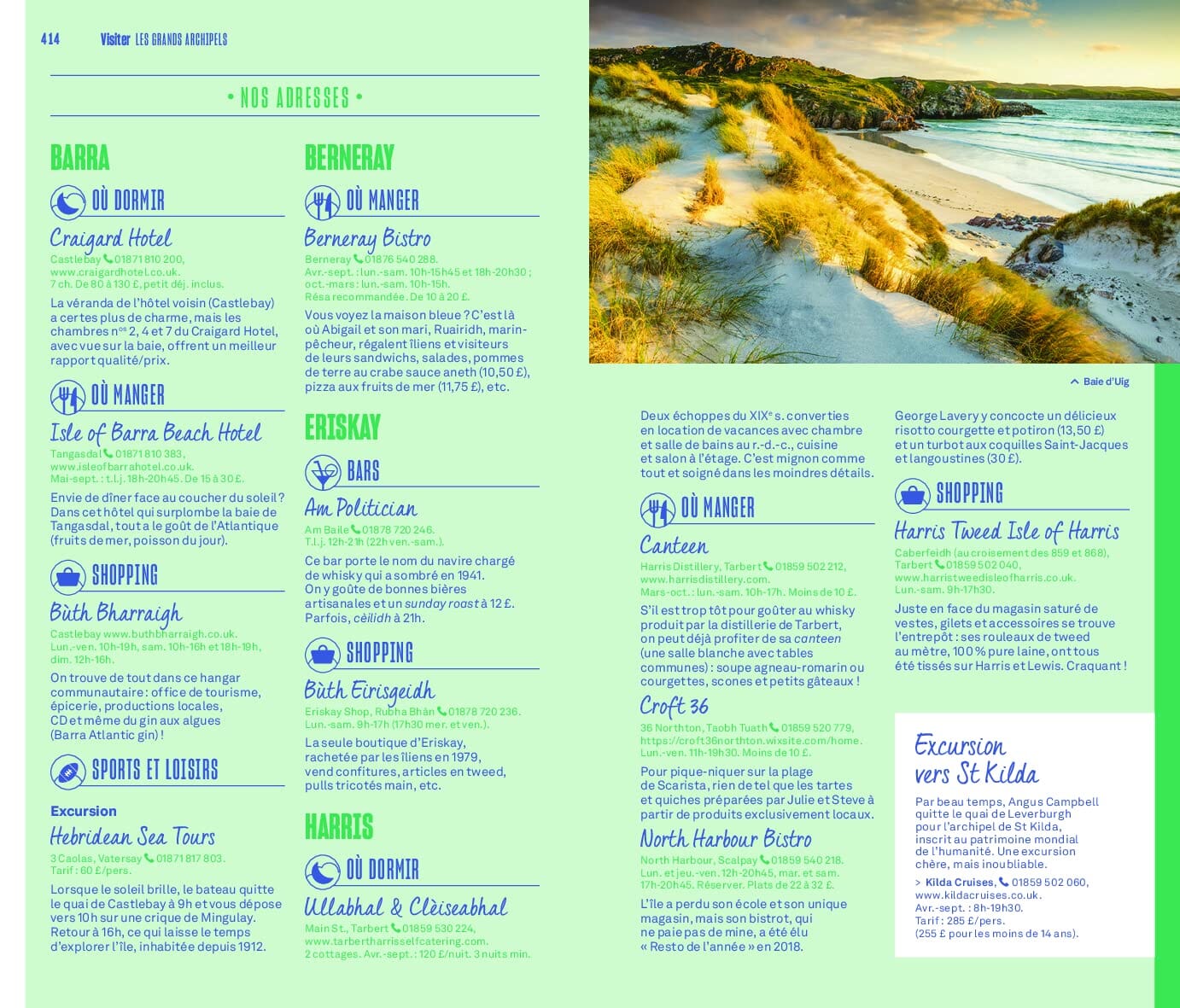 Guide Evasion - Ecosse - Édition 2023 | Hachette guide de voyage Hachette 