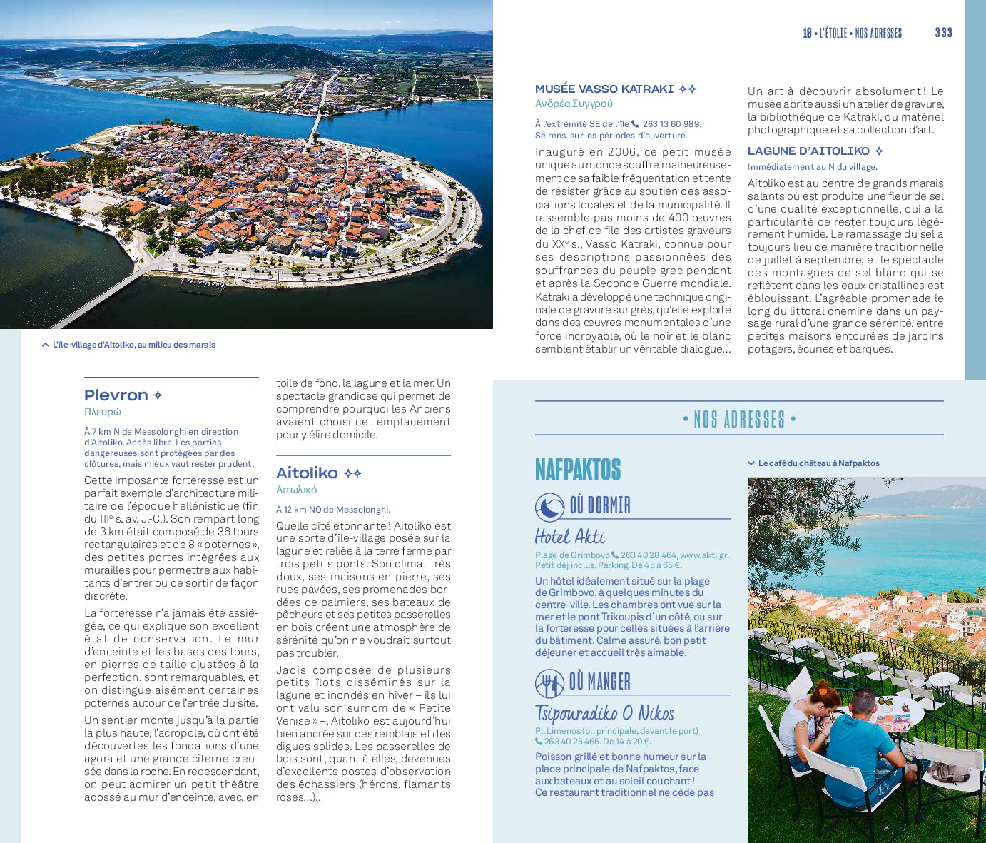 Guide Evasion - Grèce : Athènes et le Péloponnèse - Édition 2022 | Hachette guide de voyage Hachette 